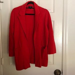 Red JCREW Jacket Blazer